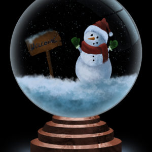 Snow Globe - Welcome