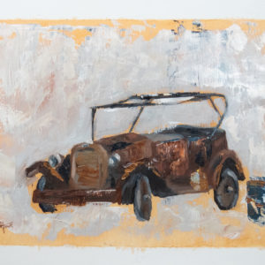 Old Ford Model A Convertible